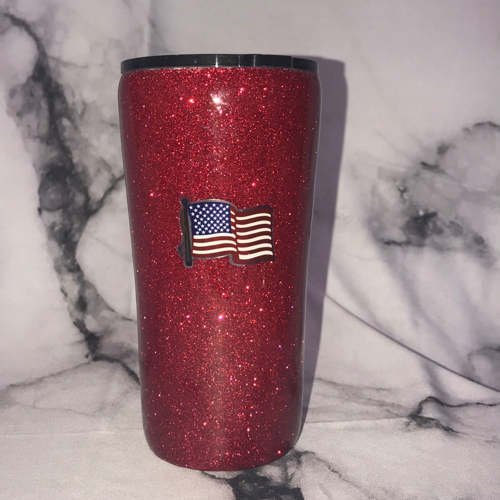 American flag timber